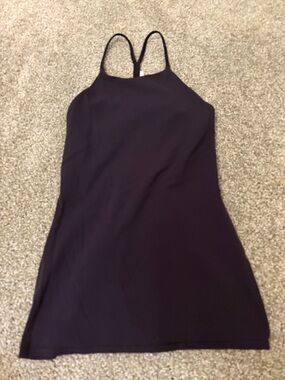 lululemon athletica black racerback tank top